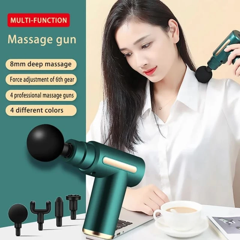 রিচার্জেবল মিনি গান ম্যাসাজার>Multifunctional Mini Electric Gun Massager