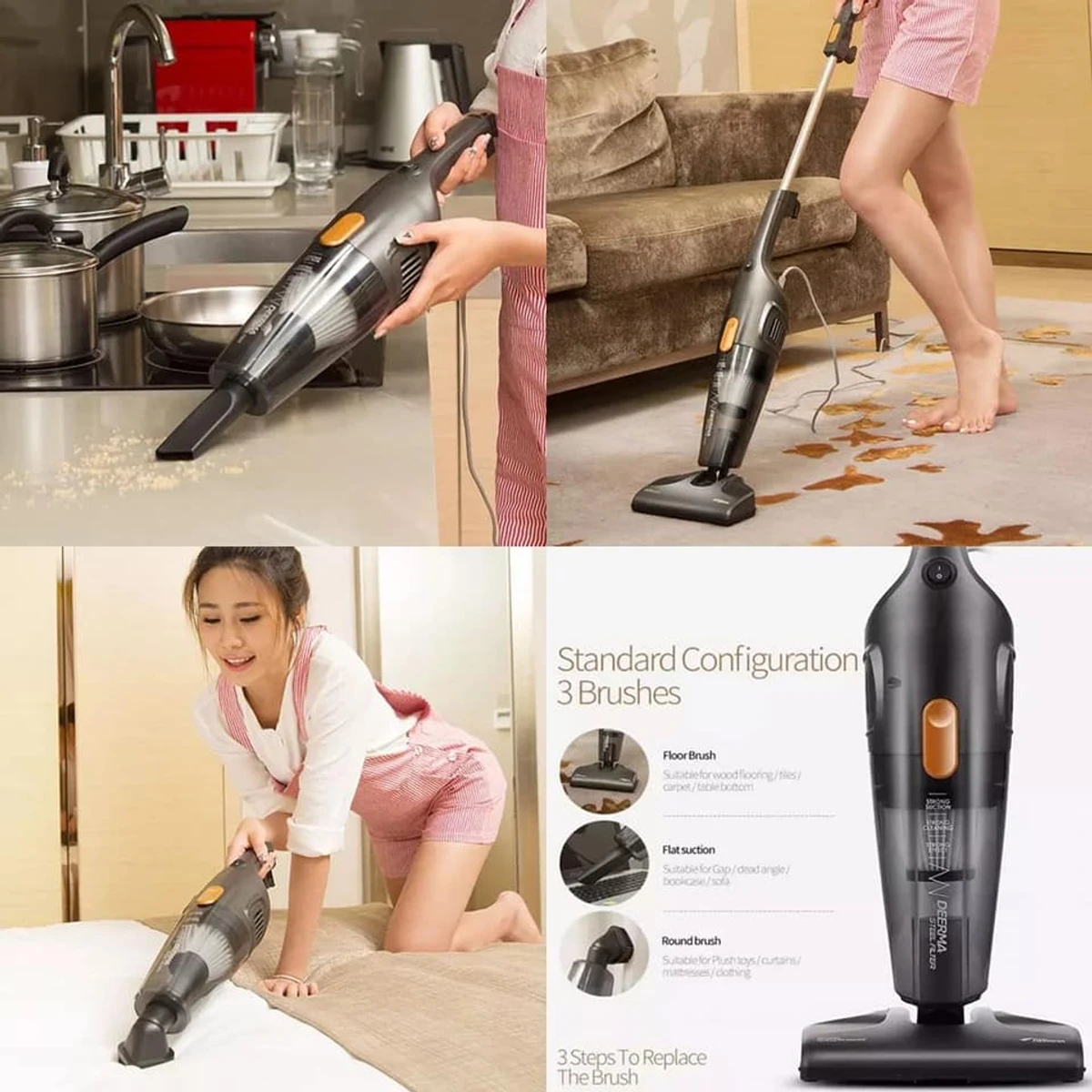 #Xiaomi Deerma Corded Vacuum Cleaner DX115C