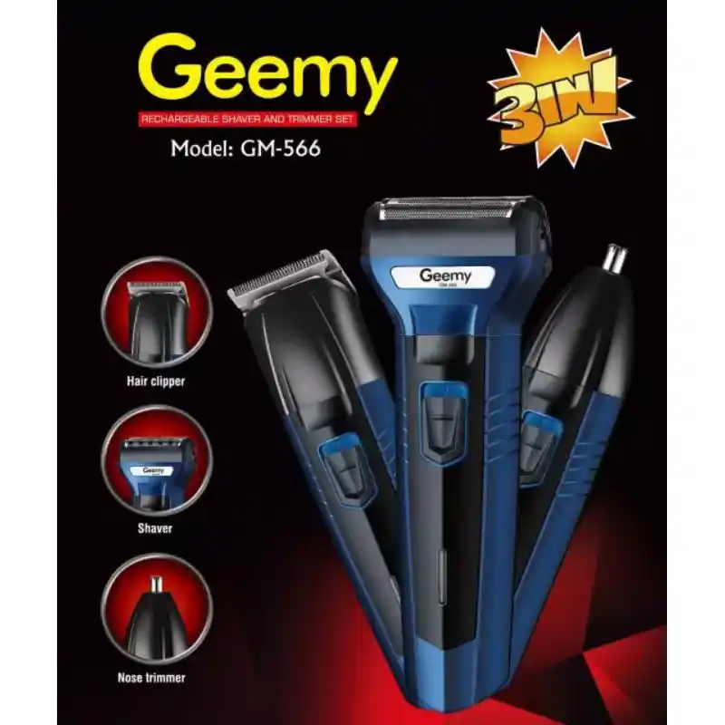 Geemy 3 in1 GM-566 trimmer
