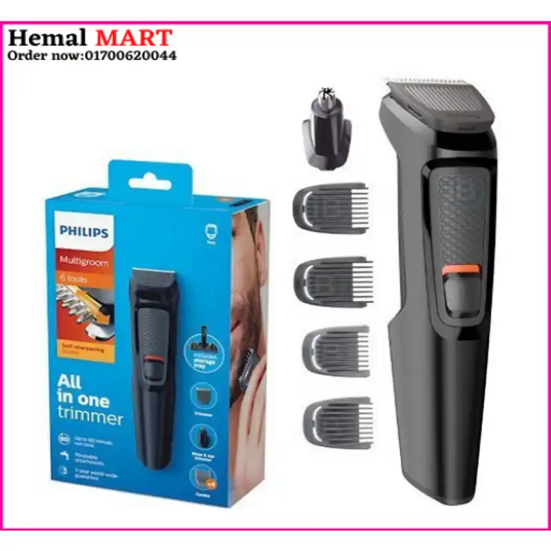 Philips MG371013 Multigroom 6 in 1 Face and Hair Trimmer