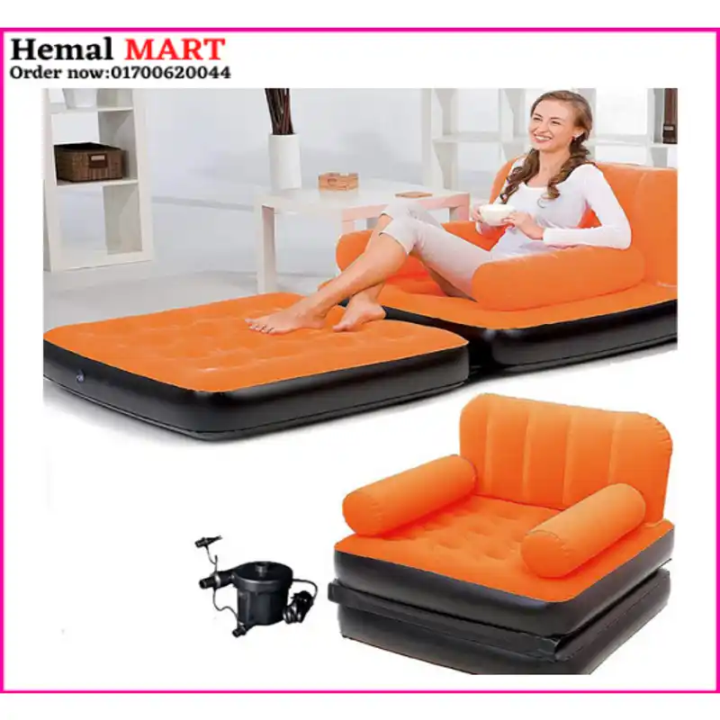 Coloring 5 in 1 Air Sofa Cum Bed