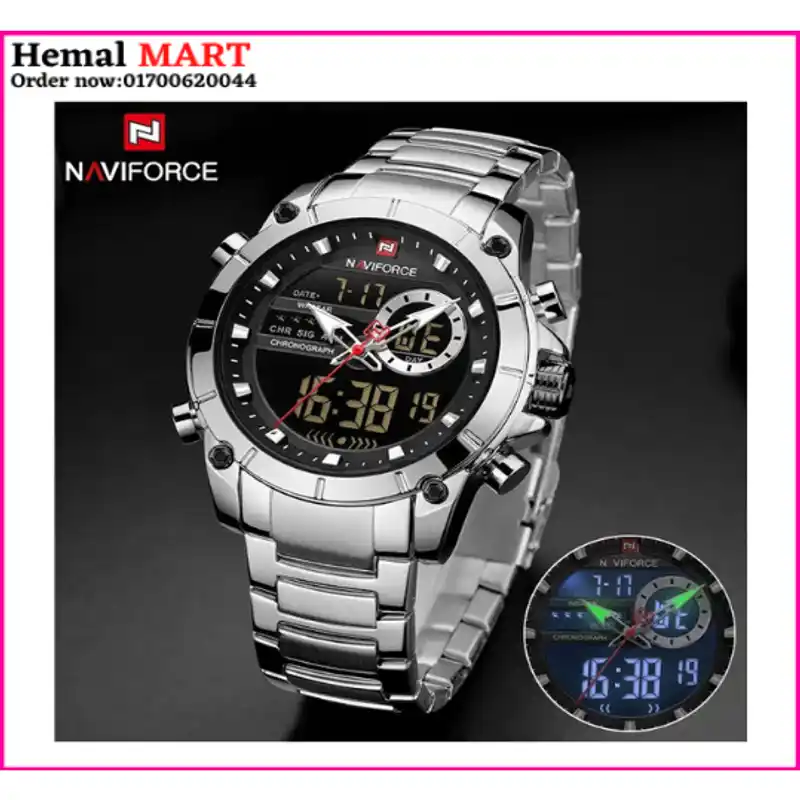 NAVIFORCE 9126 Male Quartz Watch