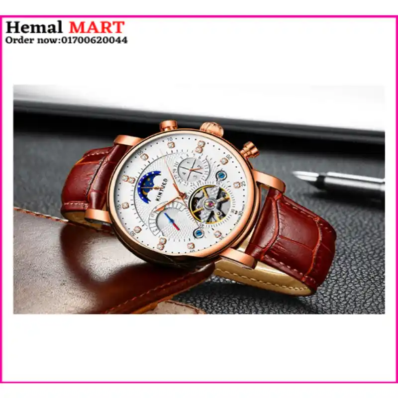 KINYUED Men Automatic Mechanical Watch