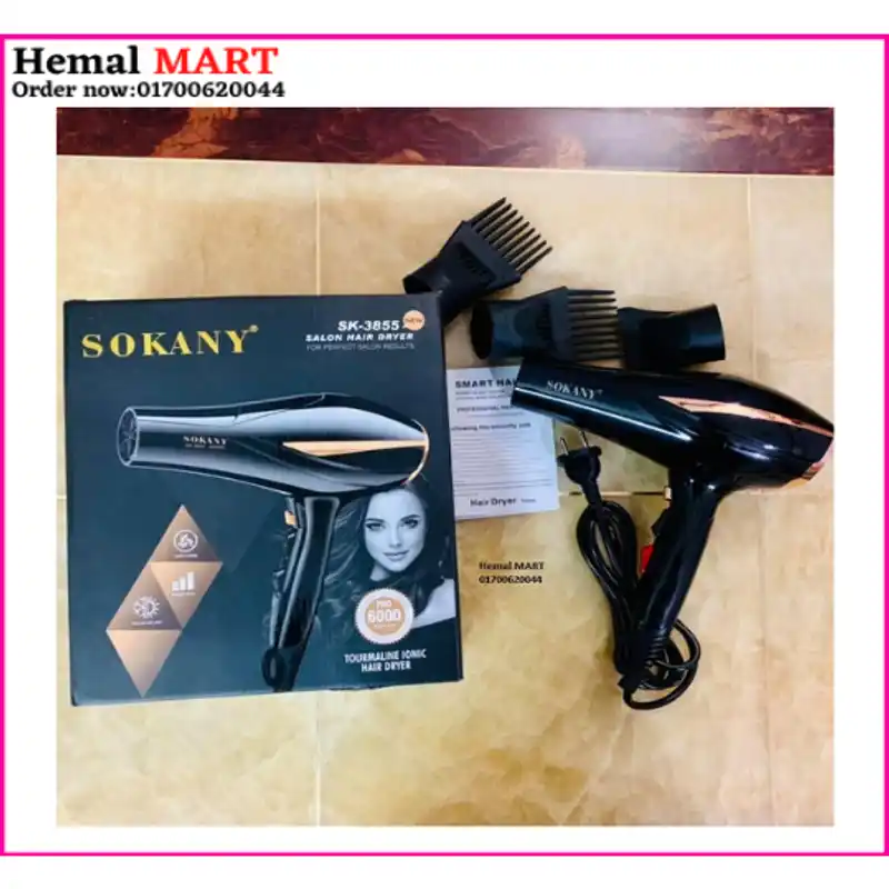 Sokany Professional Hair Dryer SK-3855