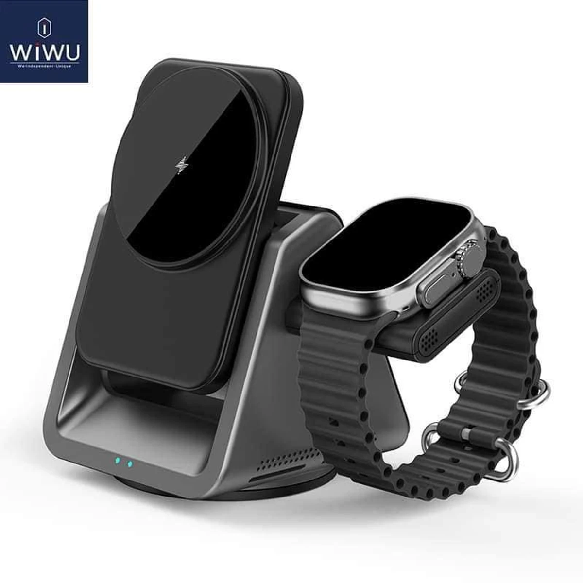 WiWU Coolpad 15W 3 in 1 Wireless Charging Doc