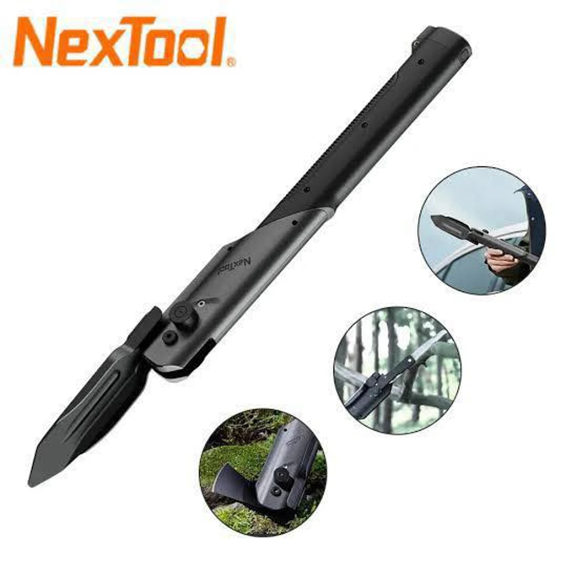 Outdoor Multi-function Small Hand Shovel Stainless Steel Small Shovel Camping Portable Engineer Shovel Field Survival Tool
